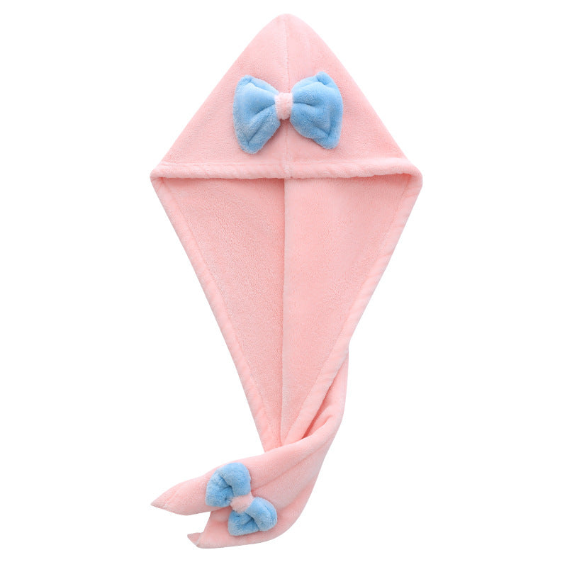 Butterfly Tail Hair Drying Cap | Absorbent and Breathable Nano Velvet, Soft and Cute, Contemporary Style Headscarf