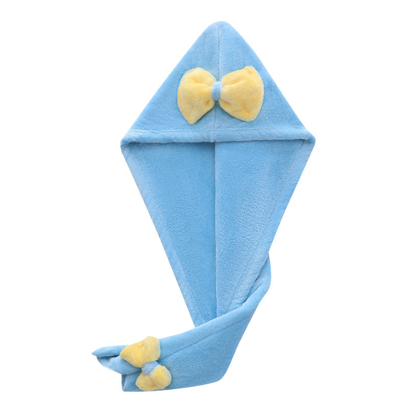 Butterfly Tail Hair Drying Cap | Absorbent and Breathable Nano Velvet, Soft and Cute, Contemporary Style Headscarf