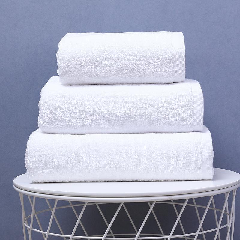 1 Set Hypoallergenic Cotton Bath Towel ( Soft Absorbent + Durable Weave) for Hotel\u002FSpa